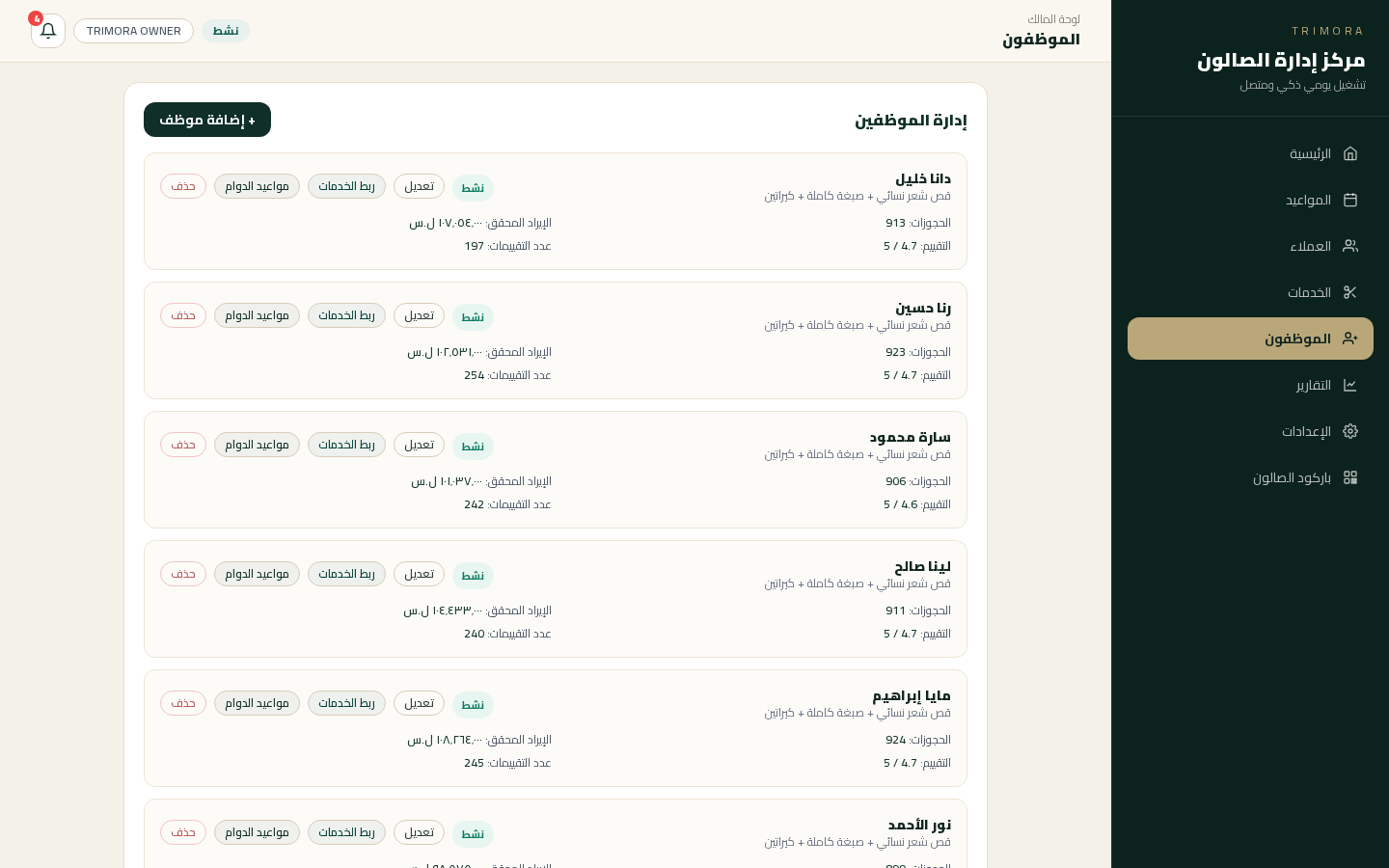 إدارة الفريق